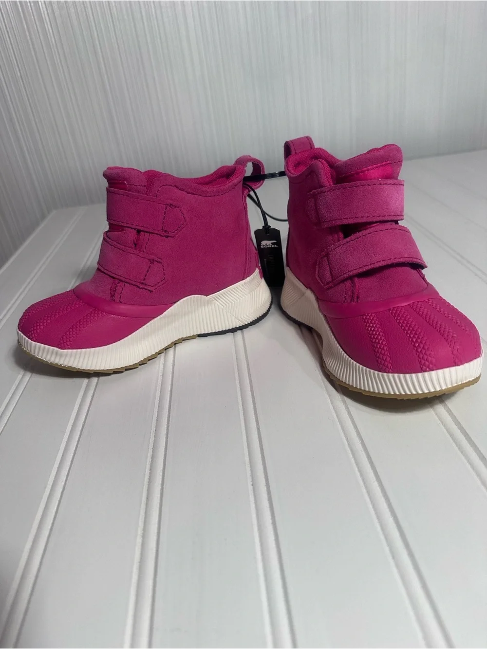 Sorel NWT fuchsia pink Out N About Classic waterproof boots toddler girls 10